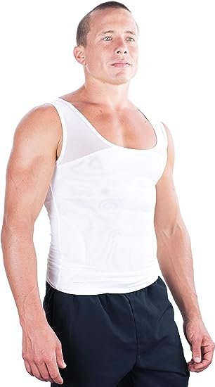 Men's Chest Compression Shirt to Hide Gynecomastia Shapewear