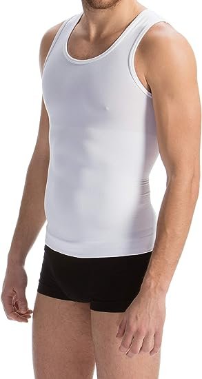 Men’s Body Shaping Vest with Light and Refreshing Breeze Yarn