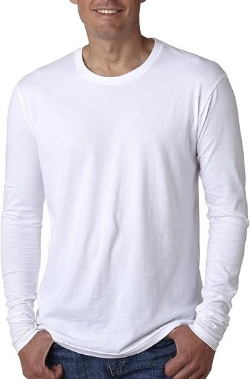Cotton Long Sleeve Crew