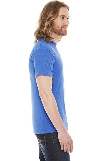 Men's Poly-Cotton Short Sleeve Crew Neck