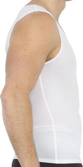 Men’s Compression Tank Top Slimming Body Shaper Muscle Tank Abdomen Control Undershirt